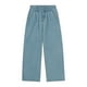 thumbnail image 3 of Gibobby Pantalones mezclilla mujer Jeans lavados de pierna ancha para adelgazar de cintura media para mujer(Azul claro,CH), 3 of 5