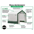 thumbnail image 3 of Miracle-Gro® 6 x 6 x 6 ft White Greenhouse, 3 of 13