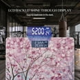 thumbnail image 3 of High Precision Body Weight Scale Smart Bathroom Scales with Large LCD Display(400lbs),Decorative for Bedroom-Cherry Blossom Trees Cherry Blossoms In The Forest, 3 of 4