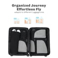 thumbnail image 7 of Compression Packing Cubes Set – Hynes Eagle – Black, 7 of 7