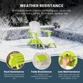 thumbnail image 5 of WestinTrends Malibu Outdoor Adirondack Style Ottoman, Lime, 5 of 14