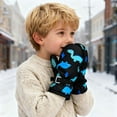 thumbnail image 2 of LRen Kids Winter Gloves Warm Ski Snow Waterproof Windproof Cold Weather Snowboard Sport Mitten Gloves for Snow Outdoor Activities, 2 of 5