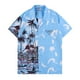 thumbnail image 1 of Q35 # Nuevo Verano Prada Hombres Gráfico Impresión Digital Camisa De Manga Corta Moda Tops Playa Camisetapangjing, 1 of 4