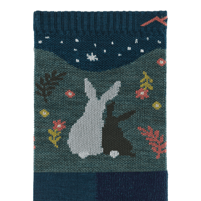 Darn Tough Women's Critter Club Micro Crew Socks, Eclipse, Medium