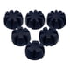 thumbnail image 3 of 6 piezas de bases de flores reutilizables de silicona para moldear velas y jabón con resina epoxi. Negro, 3 of 9