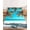 Lake Blue, variant on Full Size Fitted Sheet Set - Ocean Beach 3 Piece Bedding Sets 16" Deep Pocket Fitted Sheet with 2 Pillowcases Summer Coconut Coastal Sea Landscape Brushed Microfiber Hotel Luxury Bed Sheets