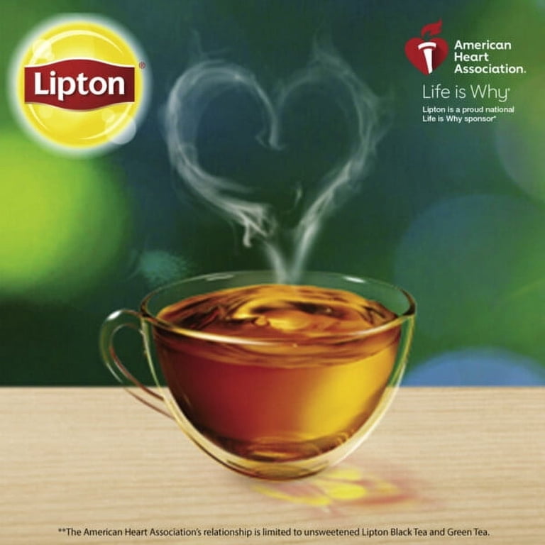 Lipton Iced Tea Unsweetened Black Tea Bags, Decaffeinated, 24 Count photo 3