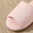 thumbnail image 5 of Wovix Women Men Travel Slippers Durable Open Toe Non Slip Disposable Slippers For Guest Washable Reusable Spa Slippers House Indoor Bathroom Bedroom Hotel Bride Slippers, 5 of 8