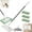 1*mop+3*cloth, variant on Mini Mop, Disposable Dust Mop with Reusable Cloths, 40inch Locking Handle Wet/Dry Mops for Multi-Surface Floors, Gaps & Multi-Surface, No Wash