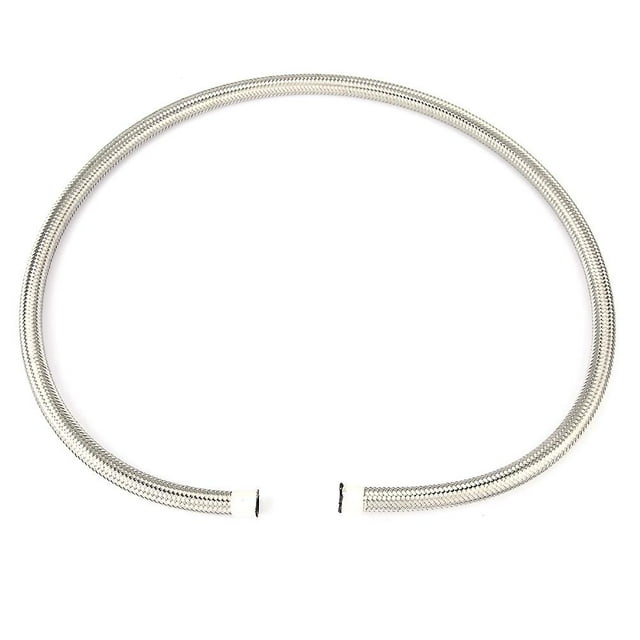 Tuyau d'huile tressé en acier inoxydable AN6, accessoire de remplacement pour conduite de carburant