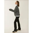 thumbnail image 2 of Oversized Crew Neck Basic Sweatshirt, 2 of 4
