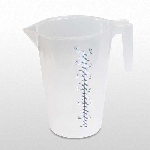 Funnel King Measuring Container,Fixed Spout,3 Quart 94150