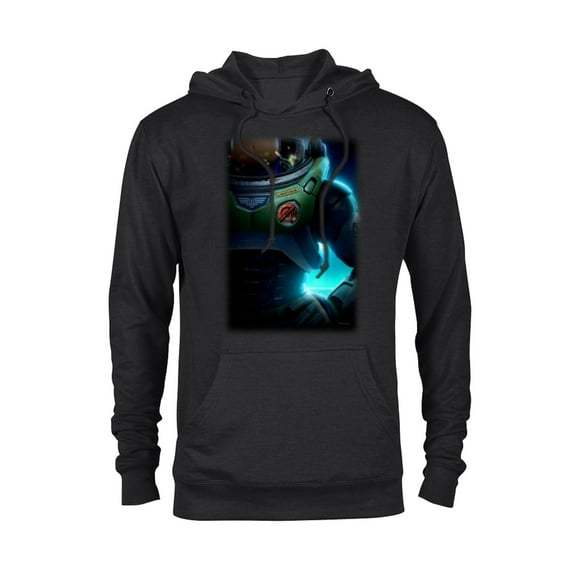 Disney and Pixar’s Lightyear Buzz Space Ranger - Pullover Hoodie for Adults - Customized-Black