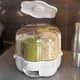 thumbnail image 5 of Contenedor de almacenamiento de arroz Macarena 9kg-6 Rejilla Blanca, 5 of 7