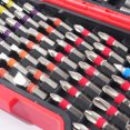 thumbnail image 2 of mmirethe Metal Drop Resistant Sleeve Set In Rubber Coated Plastic Box With Electric Screwdriver Back Has 45 piece set, 2 of 6