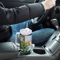 thumbnail image 4 of Yayeee 30oz Stainless Steel Tumbler with Straw and Handle Double-Wall Insulated Travel Water Bottle, Yellow Window, 4 of 8