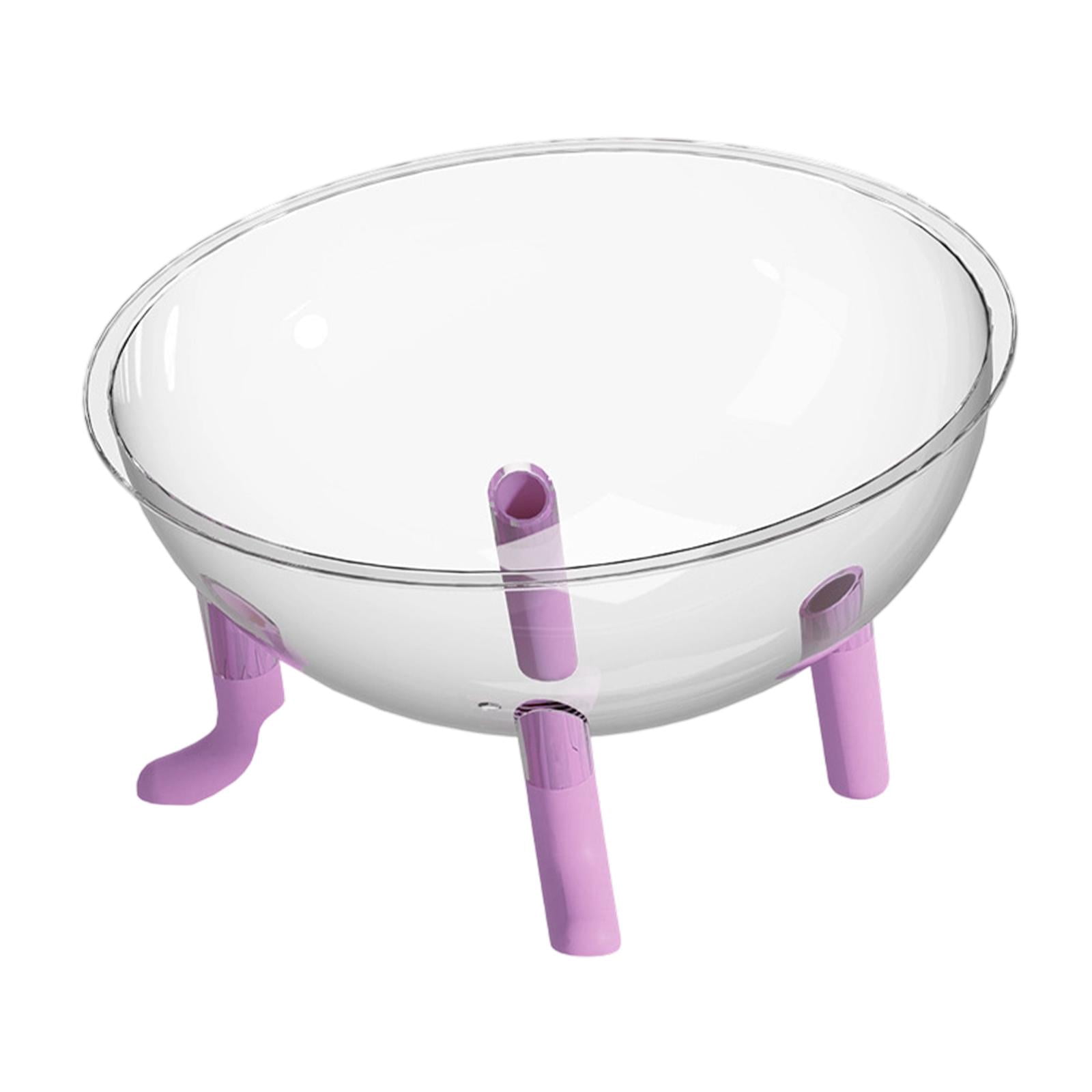 Space Capsule Cat Bed Acrylic Dome Sleeping Nest Modern Design for Indoor Cats and Small Pets