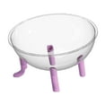 thumbnail image 3 of Cama para gatos Clear Space Capsule, cama elevada para mascotas, accesorios para mascotas, resistente y práctica, cuatro Púrpura, 3 of 8