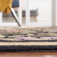 thumbnail image 5 of Safavieh Chelsea Dania Bordered Area Rug, Black, 7'6" x 9'6" Oval, 5 of 12