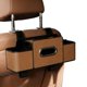 thumbnail image 1 of Organizador 3 en 1 para asiento trasero de coche, multifuncional, con 2 portavasos, caja de pañuelos y ganchos para teléfonos, aperitivos, bebidas y bolsos., 1 of 8