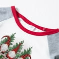 thumbnail image 6 of Odeerbi Matching Family Christmas Pajamas Sets Parent-Child Xmas Warm Two-piece Set Kid Home Wear Printed Jammies Set Loungewear Sleepwear for Kids, 6 of 6