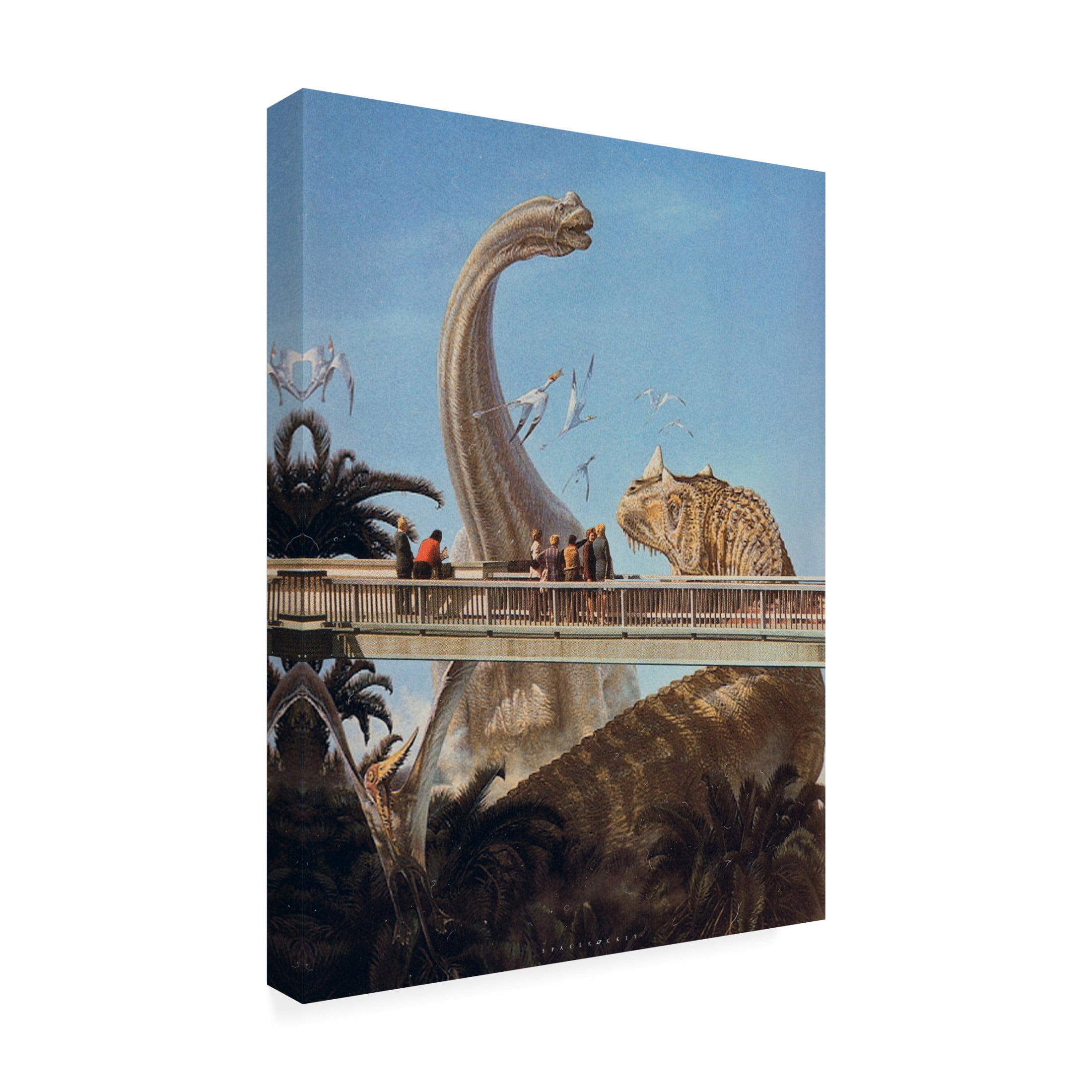 Trademark Fine Art spacerocket art  605 Canvas Wall Art