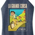 thumbnail image 3 of Luca - La Grande Corsa Postcard - Juniors High Neck Tank Top, 3 of 5