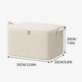 thumbnail image 2 of Clearance Large Storage Bags, Clothes Storage Bins Foldable Closet Organizers Storage Containers with Reinforced Handle for Clothing, Blanket, Comforters, Bed Sheets, Pillows and Toys 457a, 2 of 2