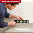 thumbnail image 4 of Compact magnetic level bubble measuring tool, 3 level abs and acrylic, 4 of 4