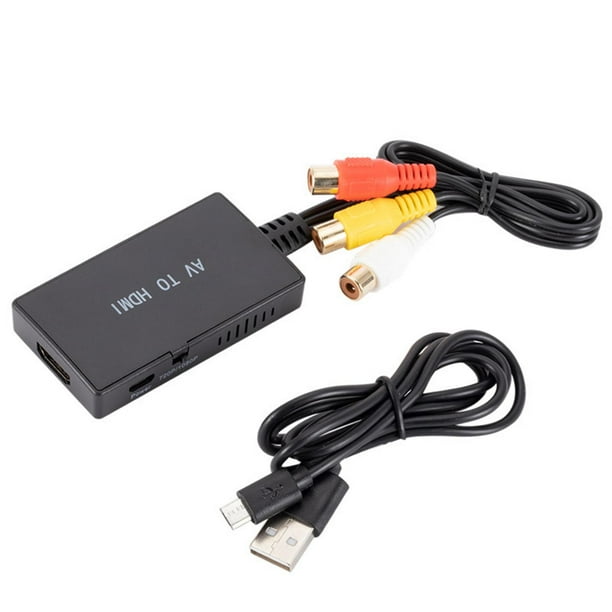 Convertidor RCA a HDMI Sunnimix Adaptador AV a HDMI 1080P