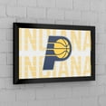 thumbnail image 2 of Indiana Pacers City Ready-To-Hang Black Framed Wall Mirror, 2 of 4