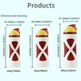 thumbnail image 3 of Funda protectora de silicona para botella de agua Freesip de Owala de 24 oz con parte inferior antideslizante y envoltura completa, compatible con botella de agua FreeSip, regalo para cubierta protec, 3 of 9