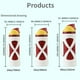 thumbnail image 3 of Owala Freesip Silicone Water Bottle Boot For 24oz Full Wrap Anti Sliding Bottom Protective Sleeve Case Compatible With FreeSip Water Bottle Gift For Protector Cover Acces, 3 of 9