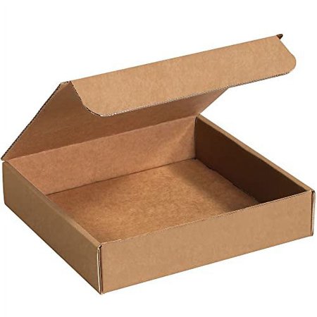 shipping boxes small 6"l x 6"w x 2"h, 50-pack | corrugated cardboard box for packing, moving and storage