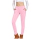 thumbnail image 2 of Pantalones largos para niños, de color liso, con cintura elástica y bolsillos laterales, ajustados, deportivos, largos, de poliéster., 2 of 7