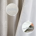 thumbnail image 4 of Cortinas Drapexpert, color beige y plateado, 100% opacas, 132 x 274 cm, 2 paneles, 4 of 7