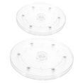 thumbnail image 4 of BESTYASH 2Pcs Swivel Turntable 15.00X15.00X1.50cm Acrylic For General Users, 4 of 8