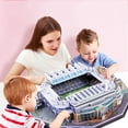 thumbnail image 3 of 3D Puzzle DIY Stadium Architecture Building Model Kit Collection Toy for Kids, 3 of 5