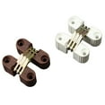 thumbnail image 4 of Ruibeauty 6Pcs Invisible Folding Door Barrel Cross Hinge Plastic Invisible Concealed Hinge, 4 of 6
