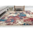 thumbnail image 3 of Stratford AM20A Liquid Gold Abstract Vintage Gold Area Rug, 2'6" x 4', 3 of 6