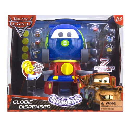 squinkies cars 2 globie dispenser