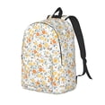 thumbnail image 1 of Disketp Floral1 Mochila de Lona Estampada, Mochila Escolar de Viaje Ligera para Estudiantes y Portátil-Small, 1 of 5