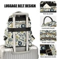 thumbnail image 3 of FORMRS Mini Backpack Purse for Women Travel Daypack Casual Shoulder Bag, Light Floral, 3 of 7