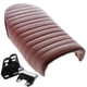 thumbnail image 1 of Asiento de motocicleta Vintage Sunnimix Cafe Racer Ajuste Para CG 125 Custom marrón, 1 of 8