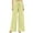Beige, variant on WREESH Womens Business Casual Pants Fashion Solid Color Elastic Waist Tie Full Length Pants Beige