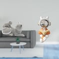 thumbnail image 2 of Escultura De Gato Astronauta, Adorno De Mesa, Figura Decorativa, Estatua De Animal Para Dormitorio, Sala De Estar, Oficina, Regalo De Inauguración De La Casa, Centro De Mesa Para Chimenea, 2 of 8