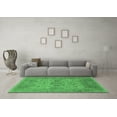 thumbnail image 3 of Ahgly Company Indoor Rectangle Oriental Emerald Green Industrial Area Rugs, 2' x 5', 3 of 4
