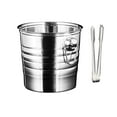 thumbnail image 4 of Cubo de hielo de acero inoxidable Macarena Barril de hielo Balde 5L, 4 of 8
