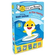 My First I Can Read: Baby Shark: A Fin-Tastic Reading Collection 5-Book Box Set: Baby Shark and the Balloons, Baby Shark and the Magic Wand, the Shark Tooth Fairy, Little Fish Lost, the Shark Family B