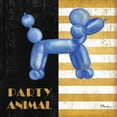 thumbnail image 2 of Brent, Paul 12x12 White Modern Wood Framed Museum Art Print Titled - Party Animal I, 2 of 4